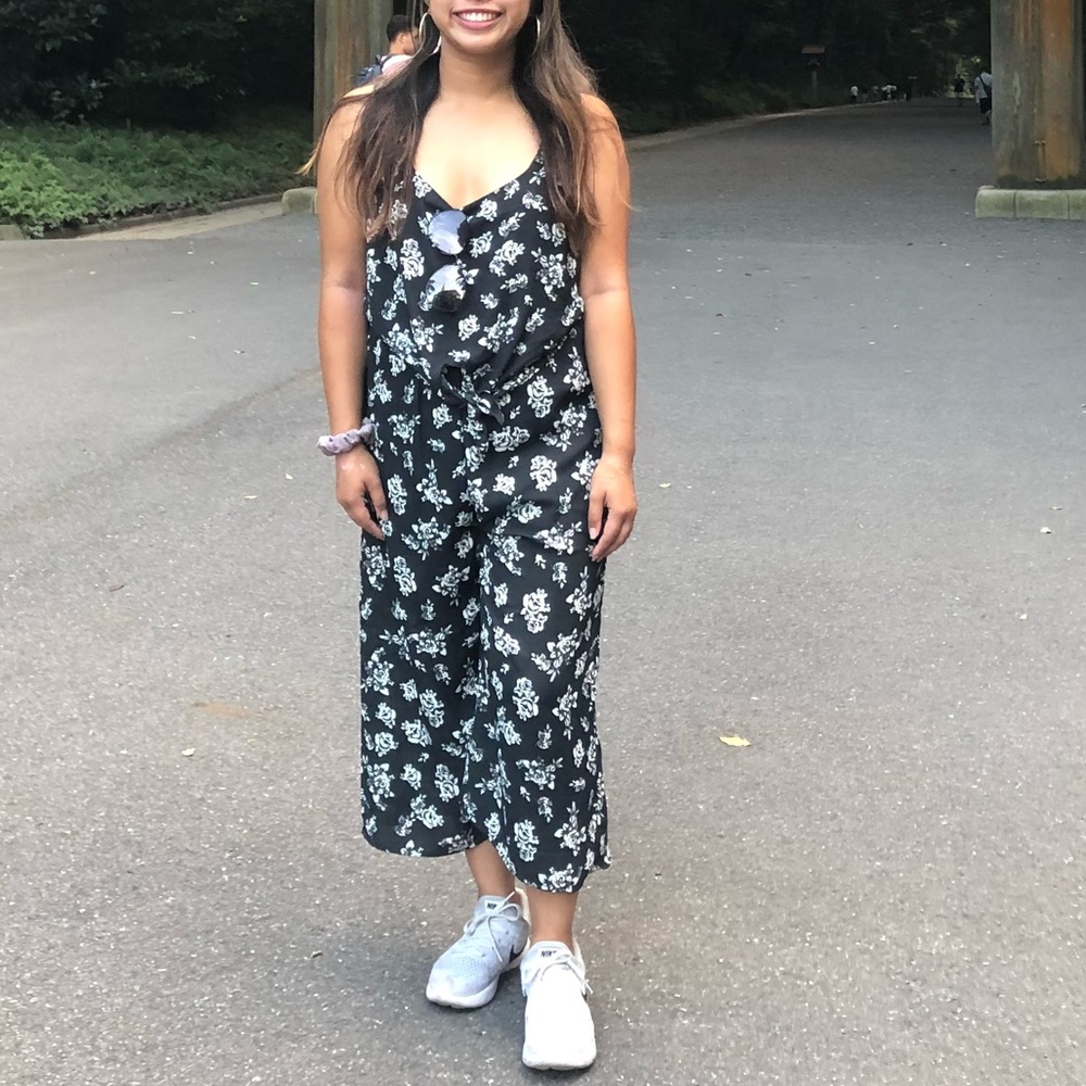 Floral jumpsuit